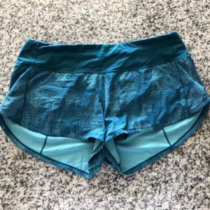 Lululemon Speed Up Shorts 2.5" Size 6